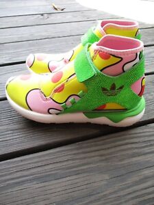 Jeremy Scott Adidas S77835 Tubular green pink yellow snake sneakers trainers 4
