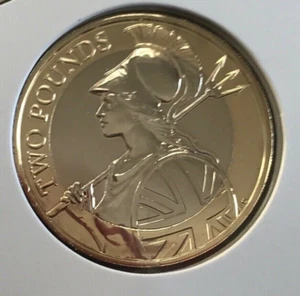 Simply-Coins ~ 2022 BRITANNIA TWO 2 POUND BRILLIANT UNCIRCULATED BU BUNC - Bild 1 von 2