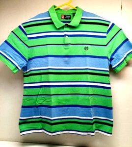 Camisa Polo CHAPS RALPH LAUREN Rayas Clásica Preppy Talla XXL - Imagen 1 de 4