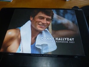 "JOHNNY HALLYDAY : AGENDA CALENDRIER 2021" - Picture 1 of 2