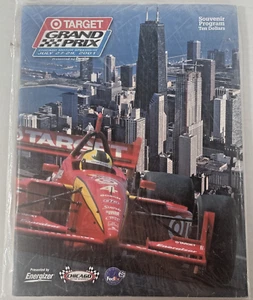 2001 Target Grand Prix of Chicago Souvenir Program CART Kenny Bräck Team Rahal - Picture 1 of 7