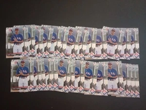 27 ct lot of 2017 Bowman Draft Bubba Thompson 1st Bowman Cards Rangers - Picture 1 of 1