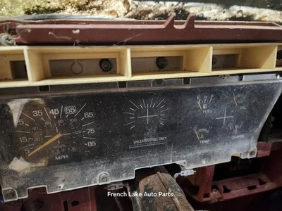 Grupo de velocímetro MPH sin odómetro de viaje para Ford F150 80-86 1297817 Foto 1 de 4