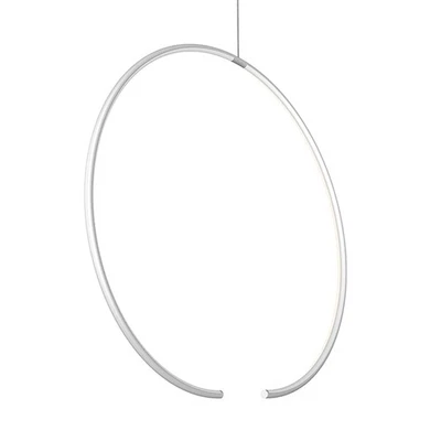 Sonneman 3151 Torc 25"W LED Colgante Abstracto - Blanco Foto 1 de 3
