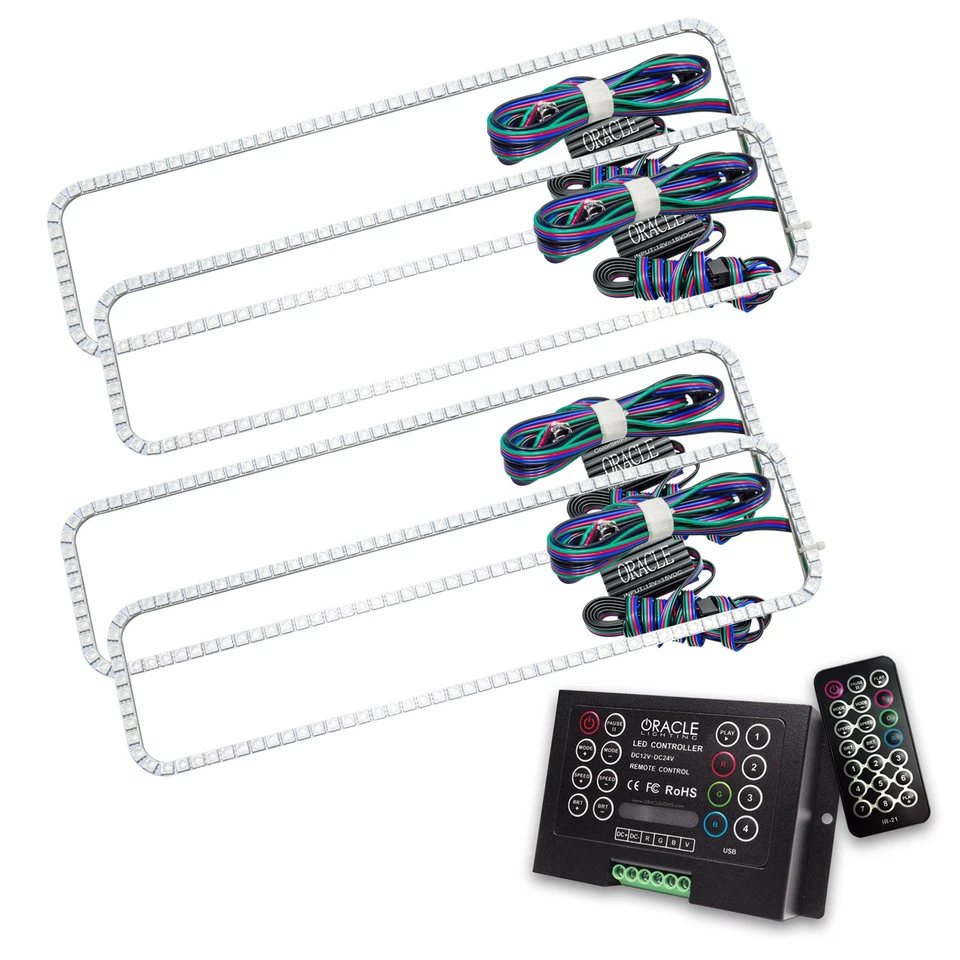 Surface Halo Head Lights LED Add On by Oracle Lighting ColorSHIFT 2276-333 Foto 1 de 4