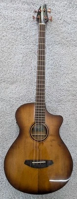 Guitarra Eléctrica Acústica Breedlove Pursuit Exotic S Concierto Ámbar Bajo CE Foto 1 de 4