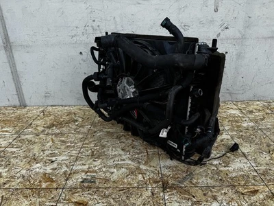 RADIATOR AC CONDENSER ENGINE COOLING FAN  5.0 JAGUAR XF XJ XFR OEM (2012-2016) - Image 1 of 4