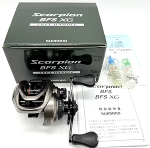 Carrete de fundición de cebo para zurdos Shimano 17 Scorpion BFS XG con caja "Excelente+++" - Imagen 1 de 24