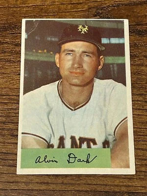 1954 BOWMAN BASEBALL #41 AL DARK - Image 1 of 2
