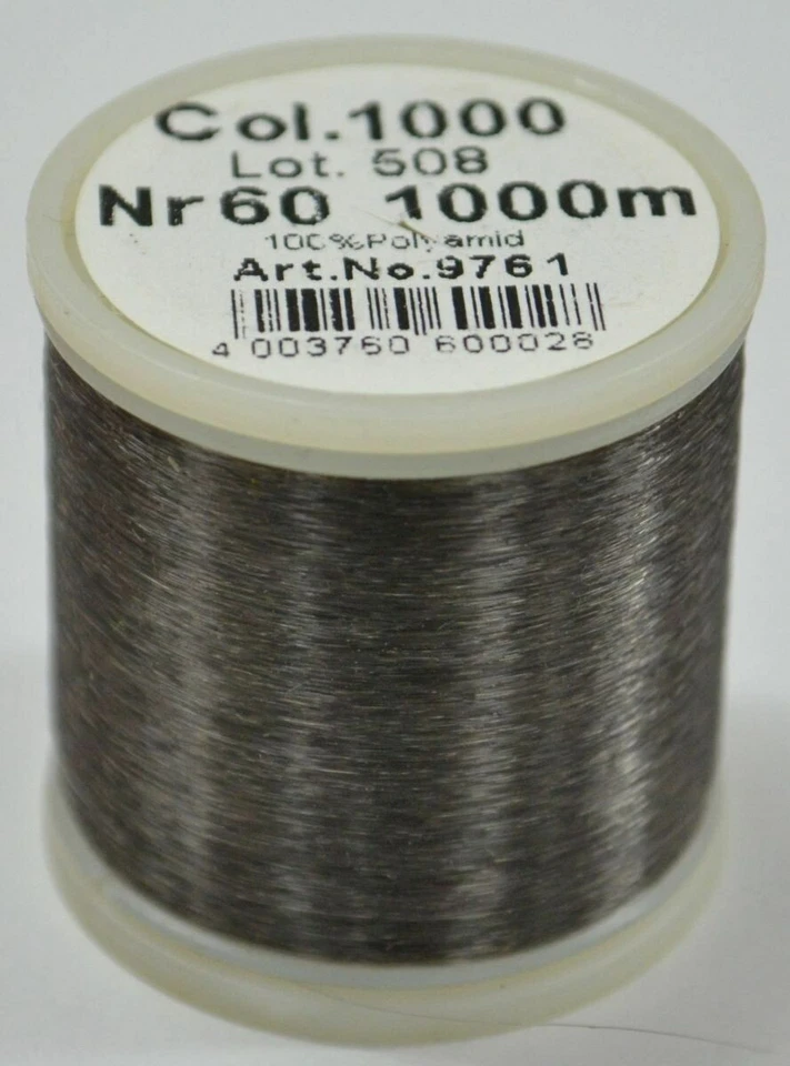 Madeira Monofil 1000m Smoke Color Thread, Weight 60 - Image 1 of 1