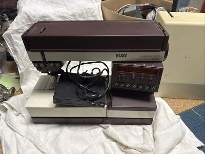 PFAFF 1471 CREATIV COMPUTER NÄHMASCHINE Jeans Leder Seide Baumwolle Ungetestet - Bild 1 von 4