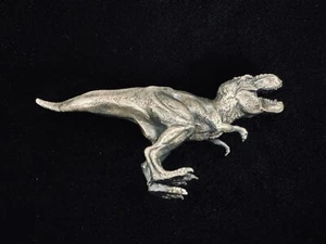 2024 Hand Poured T-Rex Dinosaur 100 Gram Silver - Picture 1 of 3