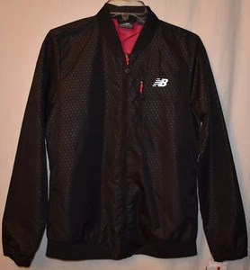 New Balance Women's Black Embossed Active Jacket, Size Large - Bild 1 von 10