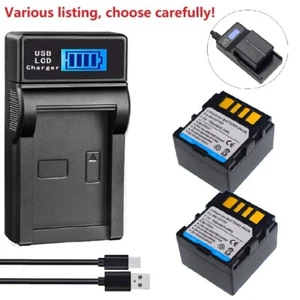 Battery or charger for JVC BN-VF707U Everio GZ-MG21ek GZ-MG26EK GR-D340EK D340 - Picture 1 of 47