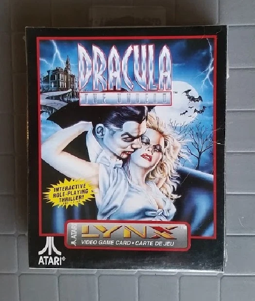 DRACULA  Atari Lynx NEW Factory Sealed 077000021182 - Image 1 of 2