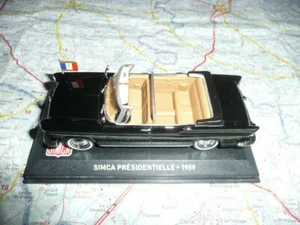SIMCA Chambord Présidentielle Chapron 1959 IXO Serie SIMCA Altaya en boite - Imagen 1 de 1
