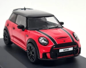 Solido 1/43 BMW Mini Cooper JCW F56 2023 Red Diecast Model Car - Picture 1 of 8