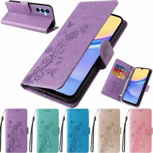 For Samsung A15 A25 A35 A14 A34 A54 A13 A23 A33 Wallet Leather Phone Case Cover - Picture 1 of 45