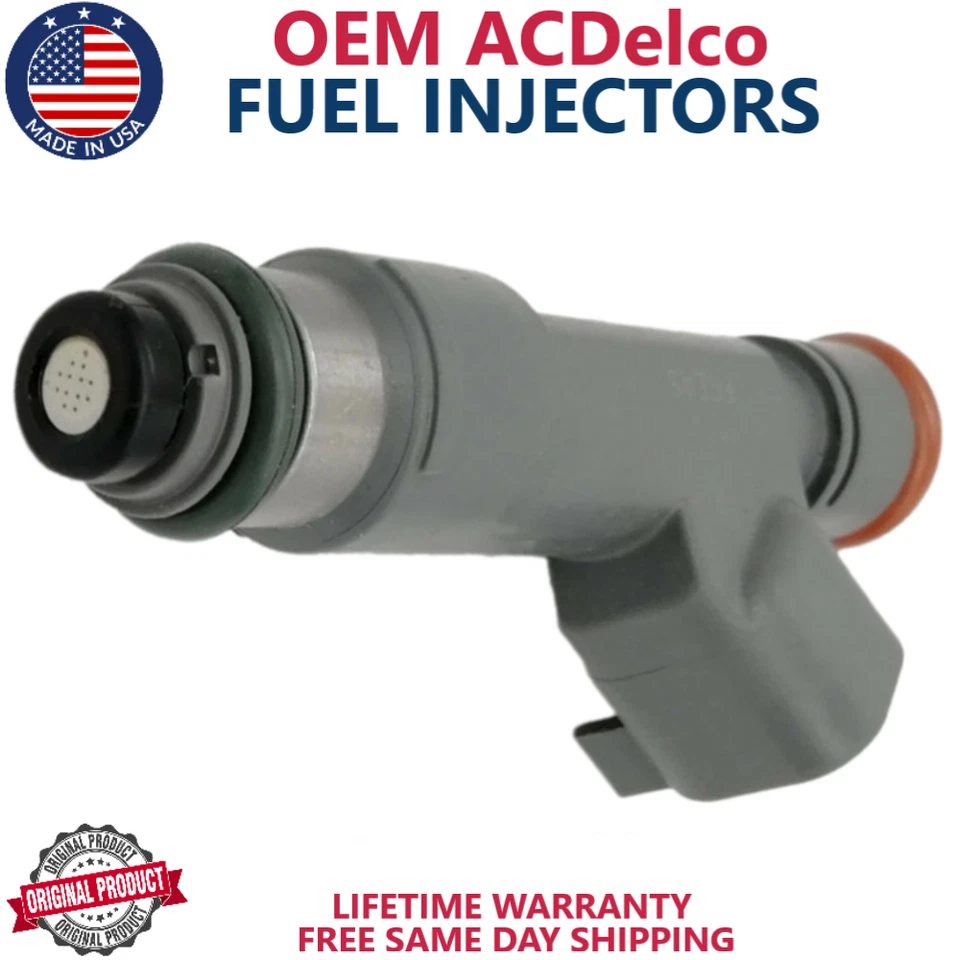 Inyector de combustible original ACDelco x1 para Chevrolet HHR 2009, 2010, 2011 2,2 L/2,4 L I4 Foto 1 de 2