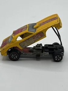 1969 Hot Wheels Original Redlines HK YELLOW SNAKE Funny Car hong kong - Picture 1 of 12