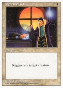 1X DEATH WARD WHITE 5TH FIFTH EDITION MTG MAGIC HP X1 (yourdeckbuilder) - Picture 1 of 1