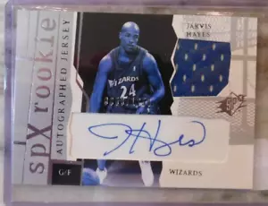 carta basket mazzo superiore # 157 jarvis hayes rookie maglia autografata /1250 - Foto 1 di 1