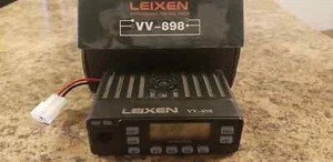 LEIXEN VV-898 Mini émetteur-récepteur radio mobile 10 W double bande 144/430 MHz radio (232) - Photo 1/6