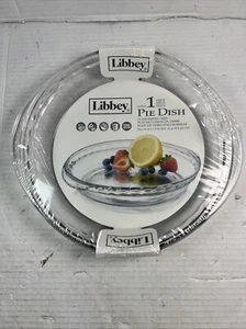 LIBBEY PIE DISH GLASS BAKING DISH DIA 10 IN X 1.8 IN NOS š„§ - Picture 1 of 5