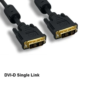 Cable digital KNTK 10 ft DVI-D 18+1 enlace único 28AWG 4,95 Gbps pantalla de TV video - Imagen 1 de 1