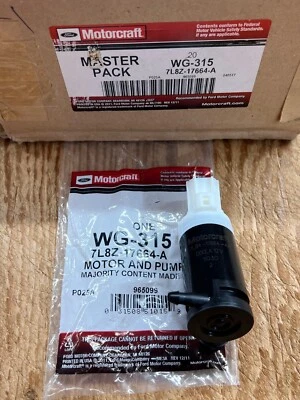 Windshield Washer Pump Ford Focus Crown Victoria Escape Explorer F150 WG315 OEM - Image 1 of 2