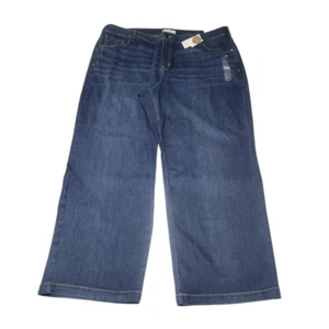 Lane Bryant Jeans Women's Plus Size 24 Flex Magic Waistband Mid-rise Wide Leg Ne - Picture 1 of 10