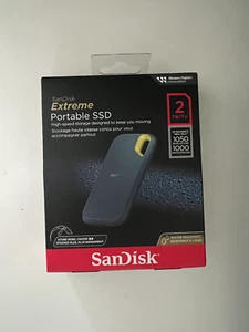 SanDisk Extreme V2 2TB USB-C SSD Esterno Portatile (SDSSDE61-2T00-G25) - Photo 1/2