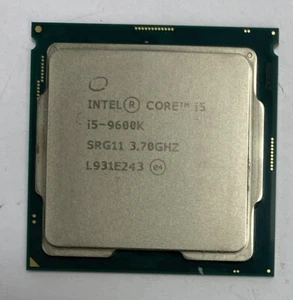 Intel Core i5 SRG11 i5-9600K 3.70GHz 9M 8GT/s Socket 1151 6-Core Processor / CPU - Afbeelding 1 van 4