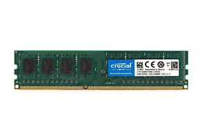 Crucial 4GB PC3-12800 DDR3L-1600MHz NON-ECC Unbuffered RAM CT51264BD160B.C16FKD - Picture 1 of 3