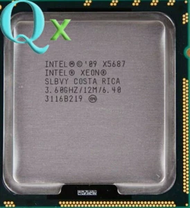 Intel Xeon X5687 LGA1366 CPU Processor 3.6GHz 12MB Quad Core SLBVY - Picture 1 of 1