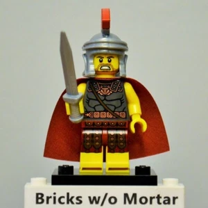 New Genuine LEGO Roman Commander Minifig with Sword Series 10 71001 - Picture 1 of 3