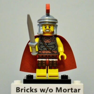 New Genuine LEGO Roman Commander Minifig with Sword Series 10 71001 - Image 1 of 3