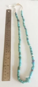 RARE! Vintage Nishi Hill Tribe Glass Bead Necklace - Picture 1 of 4