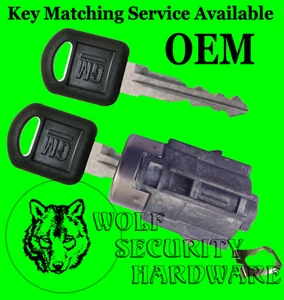 Chevy Avalanche 02-06 OEM Rear Tailgate Lock Cylinder 2 Keys Key Match Offered - Picture 1 of 3