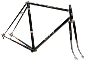 Schwinn Paramount P15 Road Touring Frameset 22" 1976 Black Refin Vintage - Picture 1 of 17