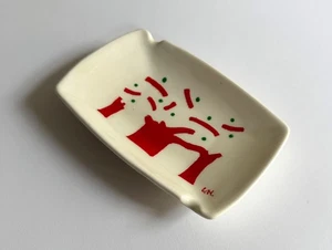 David Hockney - Painted Ceramic Tray for Museo Tamayo (1984) - Picture 1 of 3
