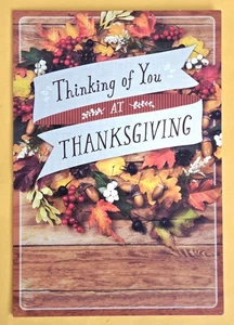 Happy Thanksgiving Greeting Card (+ Envelope 5x7") - Picture 1 of 4