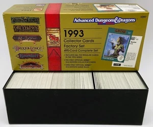 Advanced Dungeons & Dragons 1993 2a edizione 495 carte da collezione Factory Set TSR - Foto 1 di 14