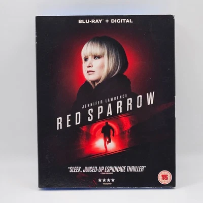 Red Sparrow Blu-ray (2018) Jennifer Lawrence, Joel Edgerton, VGC, Free Post - Image 1 of 4