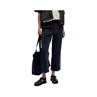 Pantalones cortos Lululemon Softstreme negros tiro alto pierna recta 6 Foto 1 de 4