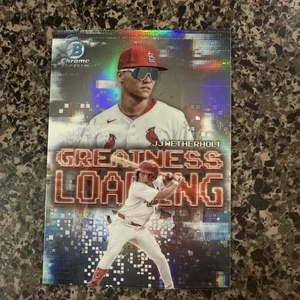 2025 Bowman Chrome JJ Wetherholt Greatness Loading Insert #GL-17 Cardinals - Bild 1 von 6