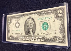 1976 * Star Note! With triple leading Zeroes! Uncirculated Gem!! - Picture 1 of 6