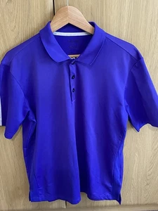 Adidas Polo Shirt Medium Purple - Picture 1 of 6