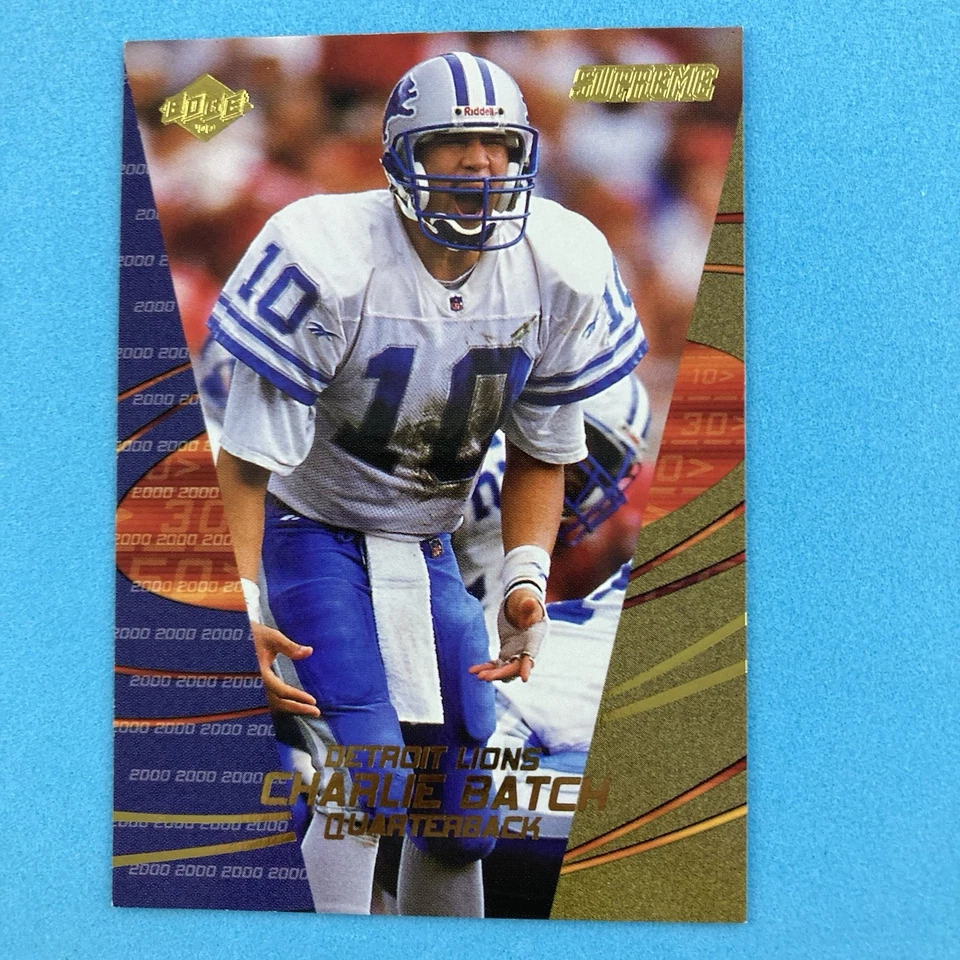 Charlie Batch 2000 Collector's Edge Supreme Card #45 NFL Detroit Lions - Image 1 of 2