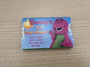 Vintage Barney's Fun Song Sampler Kid's Music Cassette 1998 Extremely Rare - Picture 1 of 4